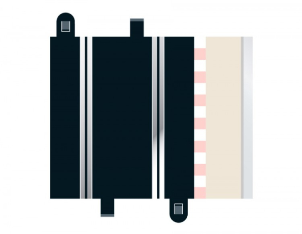 Scalextric  1/2  Gerade 175mm 2er Pack  Art 8207